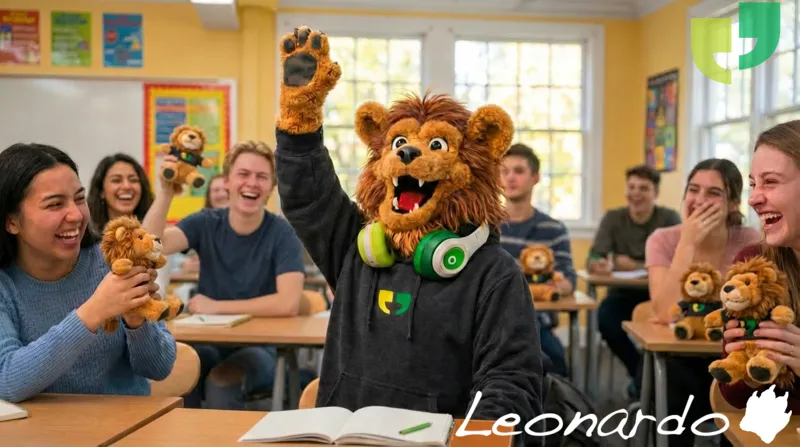 Leonardo - ULearn's Learning Lion